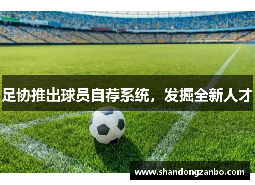 足协推出球员自荐系统，发掘全新人才